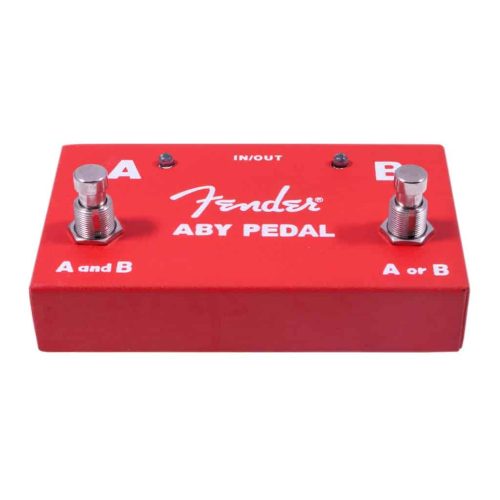 Fender 2-Switch ABY Pedal – Red - Image 2