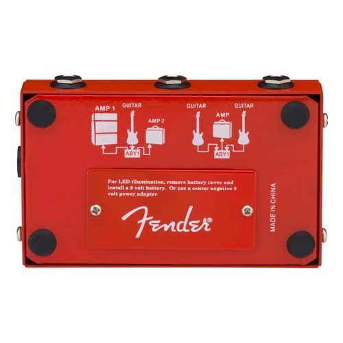 Fender 2-Switch ABY Pedal – Red - Image 6