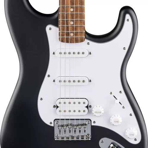 Fender Squier Debut Stratocaster HSS Electric Guitar – Black - Image 2
