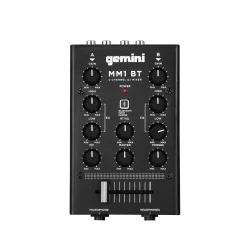 Gemini MM1BT Bluetooth Professional 2-Channel DJ Mixer