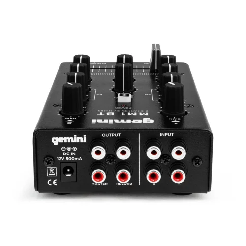 Gemini MM1BT Bluetooth Professional 2-Channel DJ Mixer - Image 3