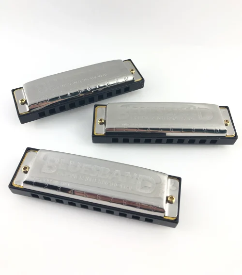 Hohner Blues Band Value Pack 3-piece Harmonica Set - C, G and A - Image 2