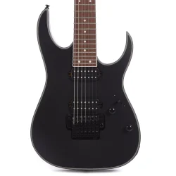 Ibanez RG7320EX-BKF 7-String Electric Guitar - Black Flat