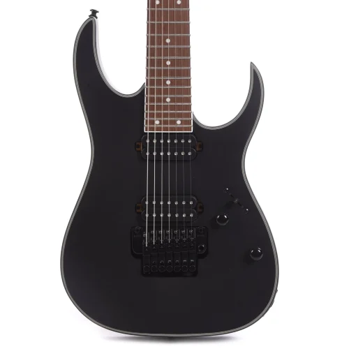 Ibanez RG7320EX-BKF 7-String Electric Guitar - Black Flat