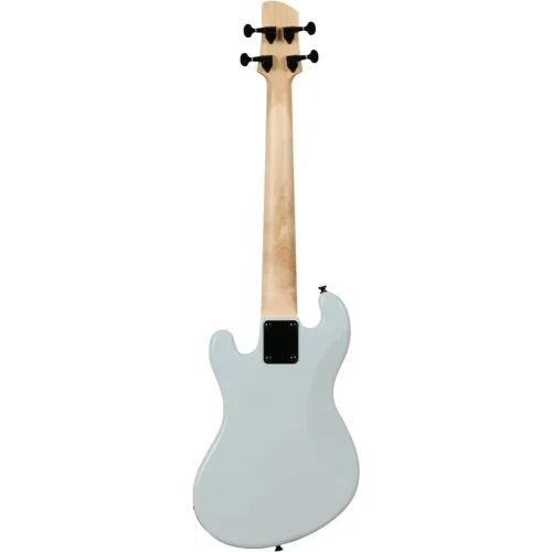 Kala Solidbody U-Bass Electric Bass Guitar - Powder Blue - Image 4