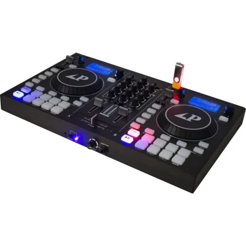 Lane Pro DJ UltraMix 2-Channel DJ Controller - Image 2