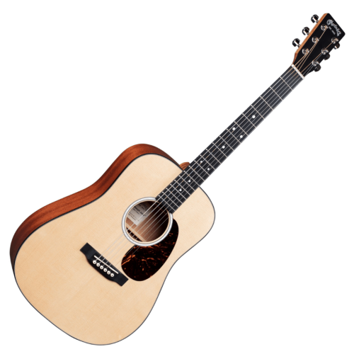 Martin DJr-10e Junior Series Acoustic Guitar - Satin Natural - Image 2
