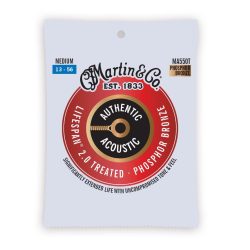 Martin Strings Authentic Acoustic Lifespan 2.0 Phosphor 13-56