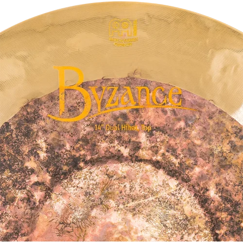 Meinl Cymbals 14 inch Byzance Dual Hi-hat Cymbals - Image 7