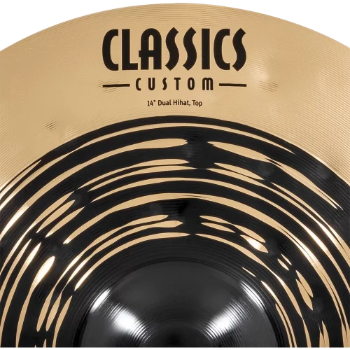 Meinl Cymbals 14 inch Classics Custom Dual Hi-hat - Image 6