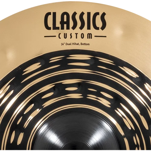 Meinl Cymbals 14 inch Classics Custom Dual Hi-hat - Image 9