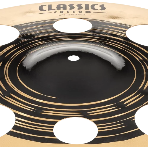 Meinl Cymbals 16 inch Classics Custom Dual Trash Crash - Image 4
