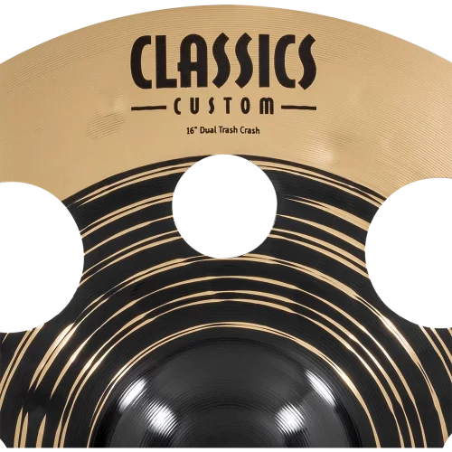 Meinl Cymbals 16 inch Classics Custom Dual Trash Crash - Image 6