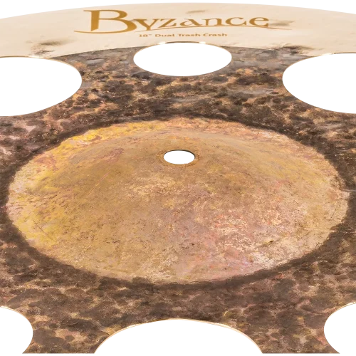 Meinl Cymbals 18 inch Byzance Dual Trash Crash Cymbal - Image 4