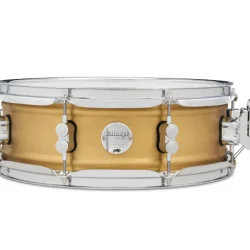 PDP Concept Brass Snare Drum - 5 inches x 14 inches - Brushed