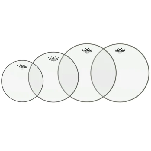 Remo Clear Ambassador Rock Drum Head Pro Pack