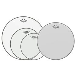 Remo Emperor Clear Pro Pack w/Free Coated Ambassador