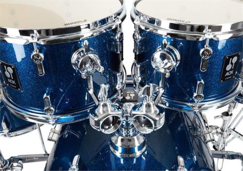 Sonor AQX Stage Drum Set - Blue Ocean Sparkle - Image 2