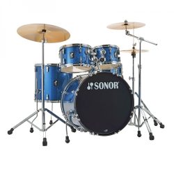 Sonor AQX Stage Drum Set - Blue Ocean Sparkle