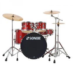 Sonor AQX Studio 5-piece Drum Set - Red Moon Sparkle