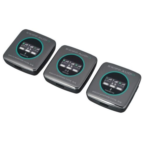 Swiff Audio M3-PRO – Dual Wireless Microphone System - Image 2