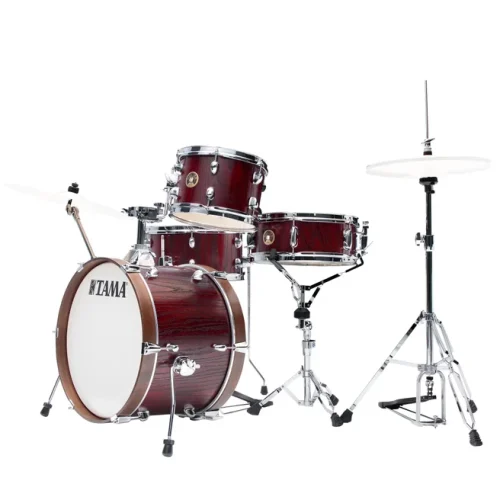 Tama Club-JAM 4-pc Complete Drum Kit - Satin Burgundy Elm - Image 2