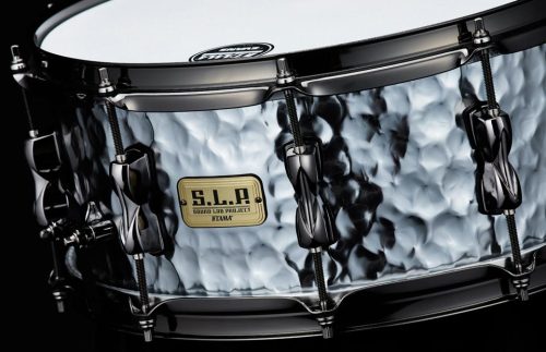 Tama S.L.P. Expressive Hammered Steel 6 x 14-inch Snare Drum - Image 3