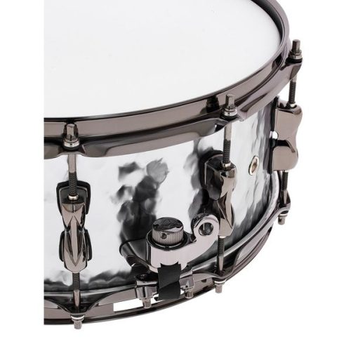 Tama S.L.P. Expressive Hammered Steel 6 x 14-inch Snare Drum - Image 4