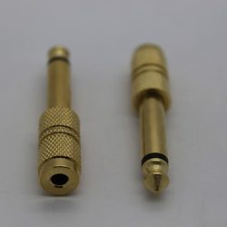 Cyberdyne 3.5mm Mono Female to 6.35mm Mono Male Adaptor