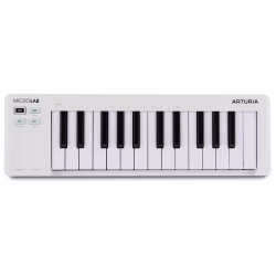 Arturia MicroLab mk3 25-key Keyboard Controller - White