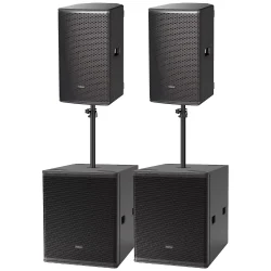 Audiocenter Gig Rig 2 - 2300W RMS 3-way active PA system