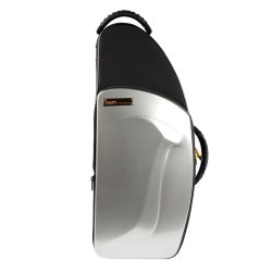 BAM New Trekking Alto Saxophone Case - Brushed Aluminium