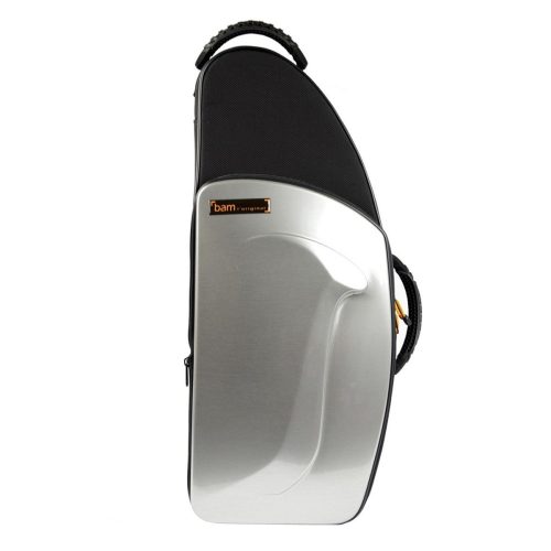 BAM New Trekking Alto Saxophone Case - Brushed Aluminium