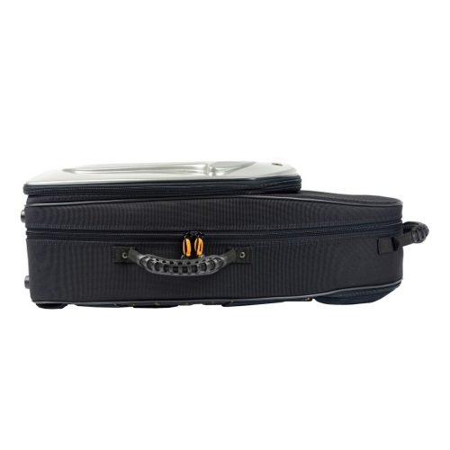 BAM New Trekking Alto Saxophone Case - Brushed Aluminium - Image 2