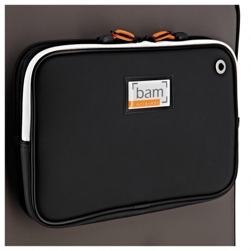 BAM Peak Performance Tenor Saxophone Case - Black and Grey - Image 5