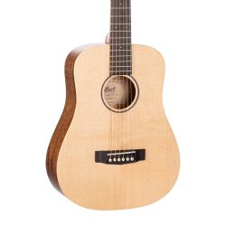 Cort Earth Mini E Adirondack Acoustic Electric Travel Guitar