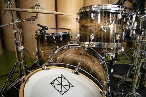 Dixon Artisan 4 Piece Shell Pack - Black Burst - Image 4