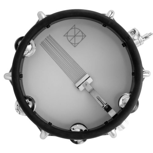 Dixon Little Roomer Snare Drum 3.5x10 inch W/Jingles Black Coal - Image 3