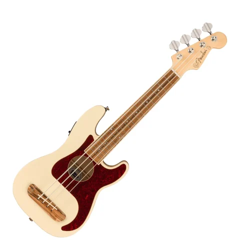 Fender Fullerton Precision Bass Uke - Olympic White - Image 2