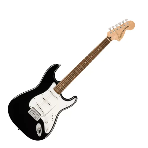 Fender Squier Stratocaster Electric Guitar Mustang Micro Pack - Image 4