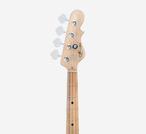 G and L Tribute JB-2 4 String Bass Guitar - 3-tone Sunburst - Image 3