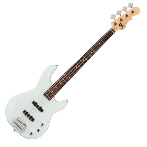 G and L Tribute JB-2 4 String Bass Guitar - Sonic Blue - Image 2
