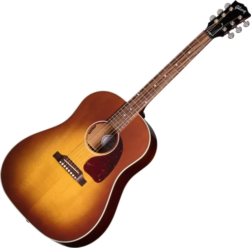 Gibson J-45 Standard Acoustic Guitar - Honeyburst Gloss - Image 3
