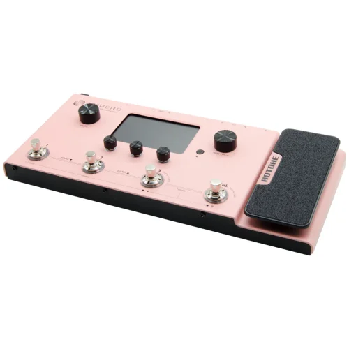 Hotone Ampero MP-100 Multi Effects Pedal - Pink - Image 2