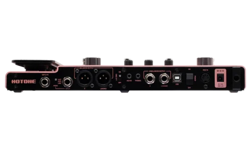 Hotone Ampero MP-100 Multi Effects Pedal - Pink - Image 6