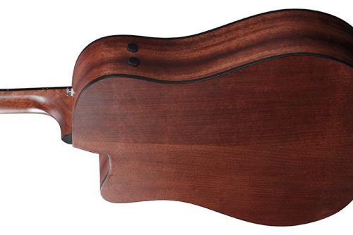 Ibanez AAD190CE Advanced Acoustic Guitar - Weathered Black - Image 5