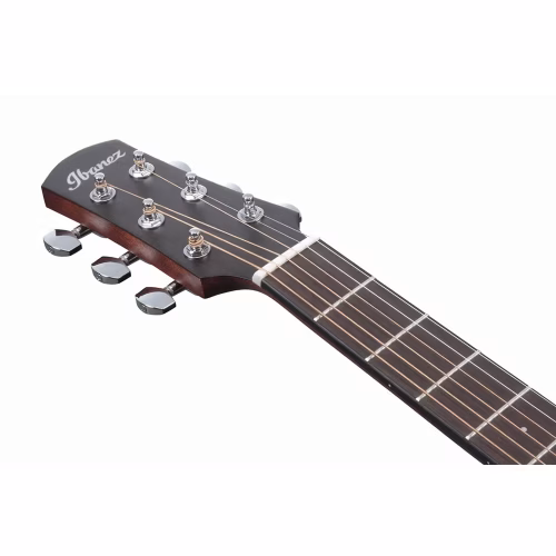 Ibanez AAD190CE Advanced Acoustic Guitar - Weathered Black - Image 7