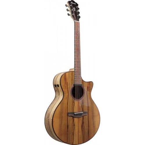Ibanez AE295-LGS Acoustic Guitar - Natural Low Gloss - Image 3
