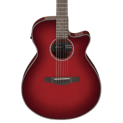 Ibanez AEG51-TRH Acoustic Guitar - Transparent Red Sunburst 