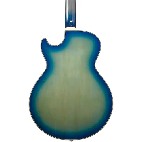 Ibanez George Benson Signature Guitar GB10EM - Jet Blue Burst - Image 5